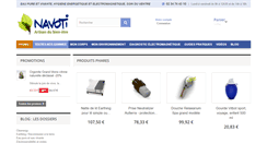 Desktop Screenshot of navoti-shop.com